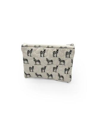Donkey Icon Small Makeup Bag