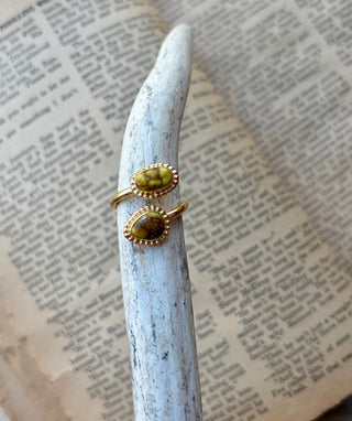 The Palomino Double Stone Ring