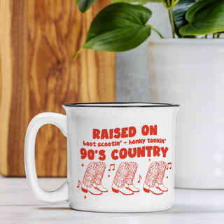 Raised on 90s Country Mug
