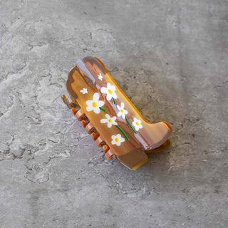 Daisy Hair Claw Clip