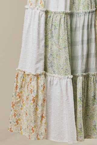 Patchwork Maxi Dress