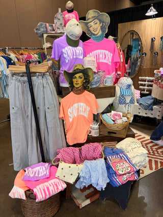 Southern Neon Cantelope Tee
