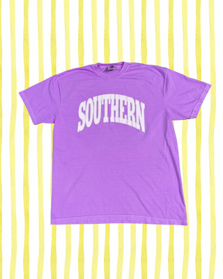 Southern Neon Violet Tee