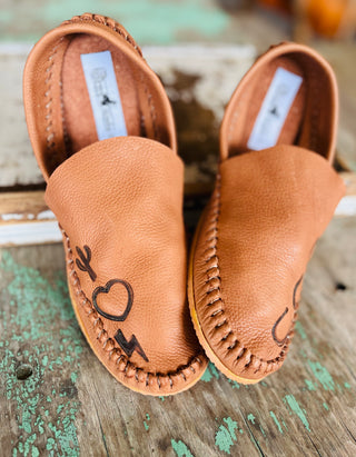 Branded Mules (Brown Size 8)  image 0