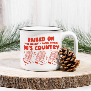 Raised on 90s Country Mug