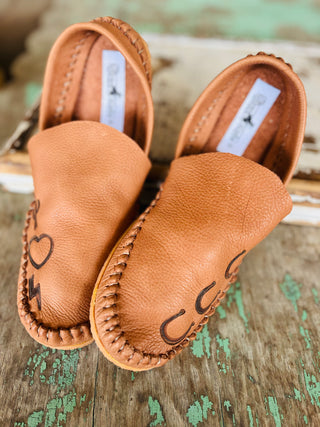 Branded Mules (Brown Size 8)  image 2
