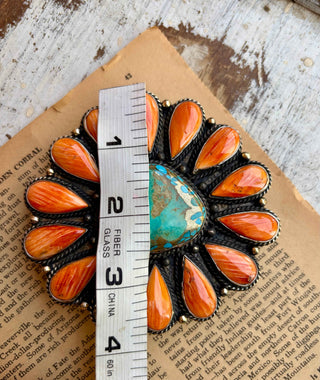 Western Sunrise Turquoise Buckle