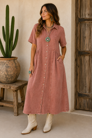 Clay Canyon Maxi Dress