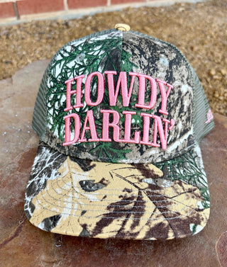 Howdy Darlin' Camo Trucker Hat