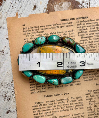 Desert Gold Turquoise Buckle