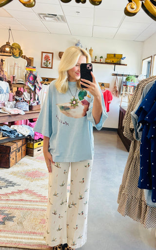 Oversized Mallard Duck Tee