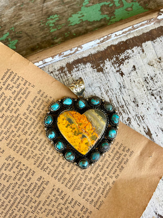The Yellow Heart Pendant