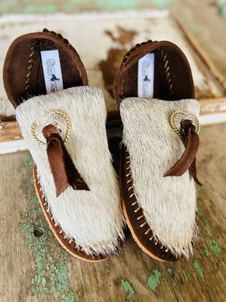 Cowhide Hearts (Size 7) image 0