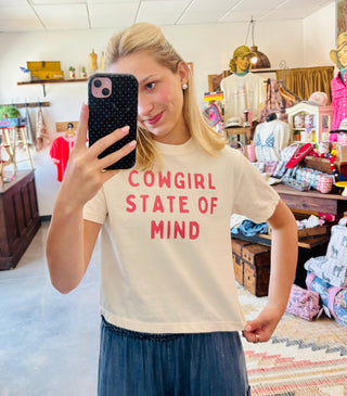 Cowgirl State of Mind Tee
