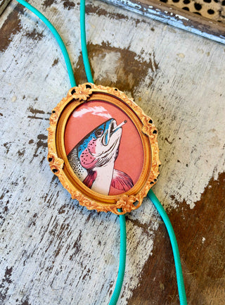 Gone Fishin' Bolo Tie