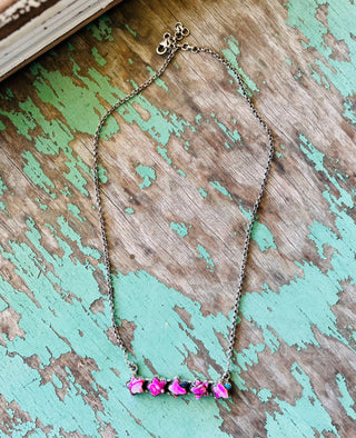 The Purple Star Necklace
