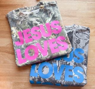 Jesus Loves You Camo Tee