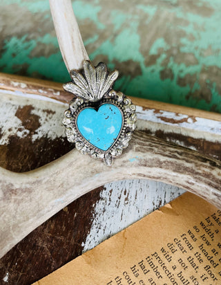 The Lone Star Heart Ring