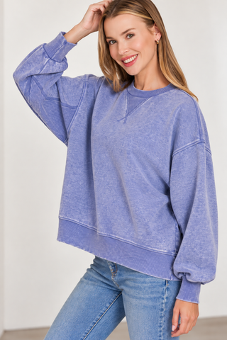 Bluebird Washed Sweatshirt