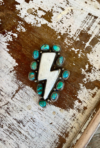 The White Lightning Pendant
