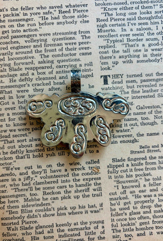 Turquoise Wildflower Pendant