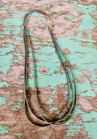 2mm Pearls 22"
