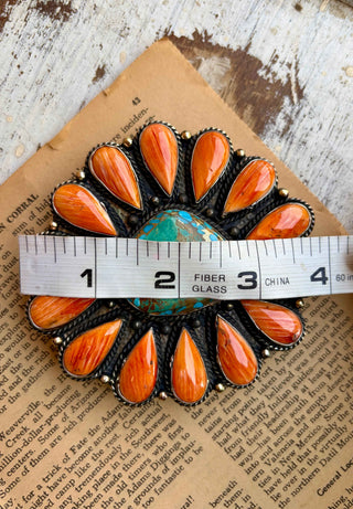 Western Sunrise Turquoise Buckle