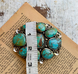 Turquoise Garden Buckle