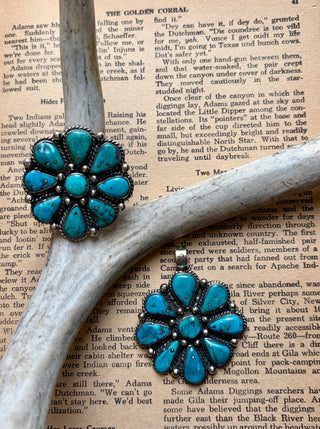 The Turquoise Blossom Ring