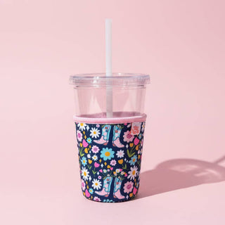 Small Coffee Cup Cover Boots & Bouquets