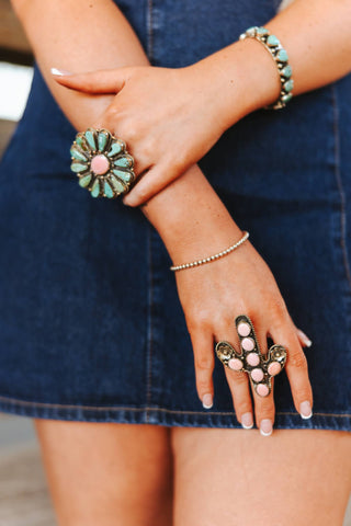 The Cactus Rose Ring