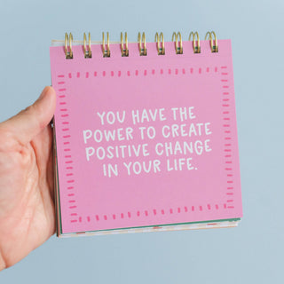 52 Weeks of Affirmations - Desk Flip Calendar