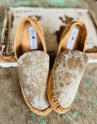 Cowhide Mules (Size 8)  image 0