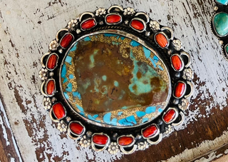 The Red Coral buckle