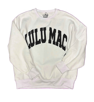 Lulu Mac Black/White Sweatshirt