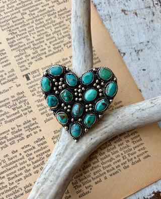 Turquoise Love Story Ring