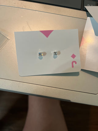 Diamond Stud Earrings