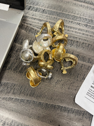 Gold and Silver Rings