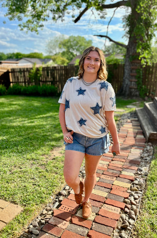 Starlit Denim Tee