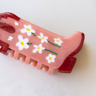 Daisy Hair Claw Clip