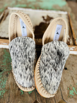 Cowhide Mules (Size 10)  image 0