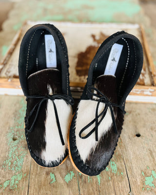 Cowhide Muleys (Size 10) image 0