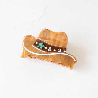 Cowboy Hat Hair Clip