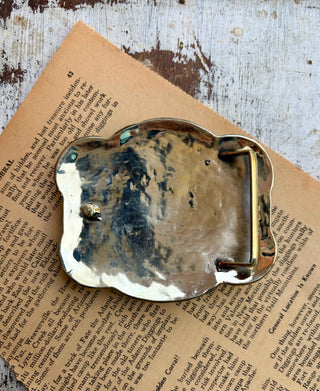 Pink Prairie Turquoise Buckle