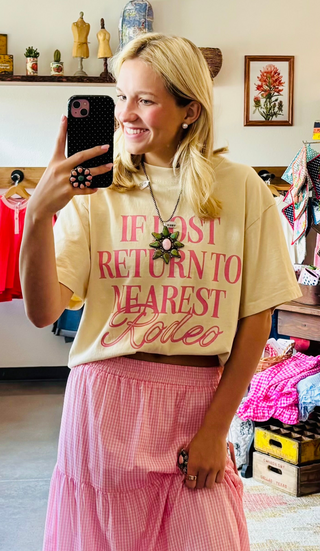 If Lost Return to the Rodeo Tee