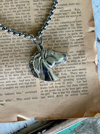 The Vintage Horse Necklace
