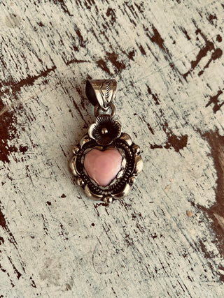 The Pink Heart Pendant