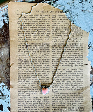 The Pink Heart Necklace