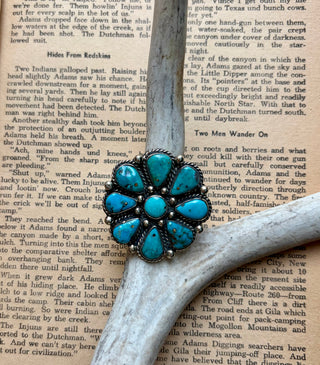 The Turquoise Blossom Ring