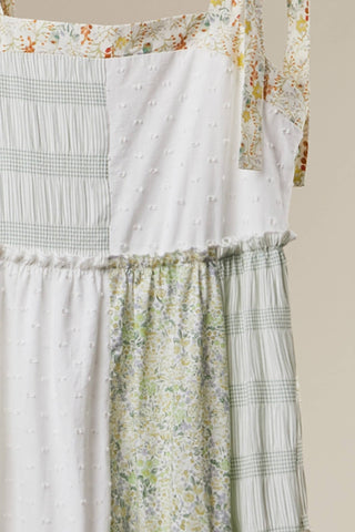 Patchwork Maxi Dress